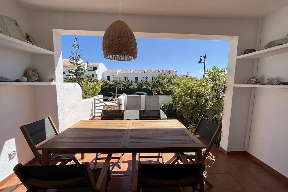 Superb house in quiet area 100 m far from the sea in Fornells, Es Mercadal