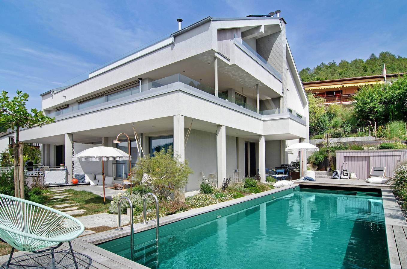 Appartement entier, Appartement "Seeart-Apartment No 86" avec vue sur le lac, piscine & Wi-Fi in Bodman-Ludwigshafen, Arrondissement de Constance