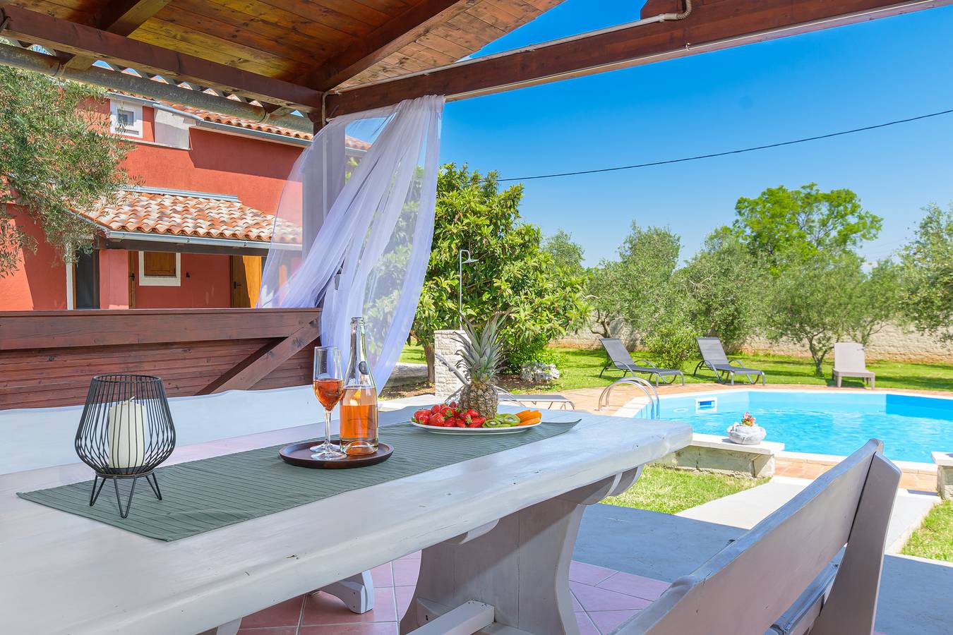 Villa für 8 Personen mit Pool in Marčana, Südküste Istrien