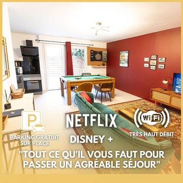 Gîte pour 2 personnes, avec terrasse à Villefranche-sur-Saône