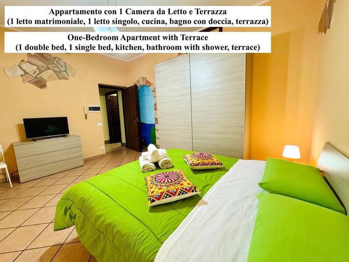 Gîte pour 4 personnes, avec vue et terrasse à Sferracavallo - 3