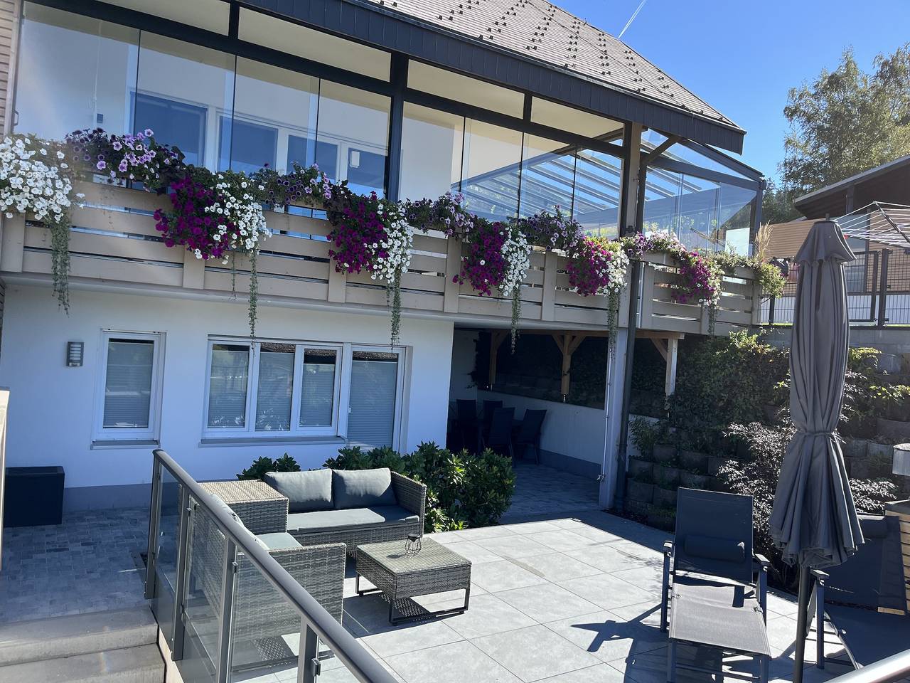 Appartement de vacances entier, Bergnescht - Ferienwohnung "Heimet" Typ C, 55qm mit Panoramaterrasse in Todtnauberg (Todtnau), Todtnau