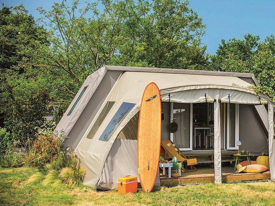 Camping Bleu Mer - Bungalow toilé 2 personnes - Coco Sweet (sans sanitaires) in Saint-Georges-de-Didonne, Côte de Beauté