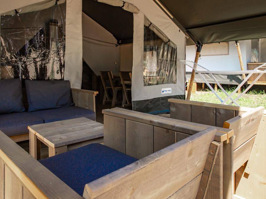 Camping Valkanela - Safarizelt 5 personen - Safarizelt Comfort in Funtana, Vrsar-Funtana