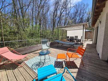 Maison de campagne pour 4 personnes, avec vue et jardin à Lapeyrouse-Fossat
