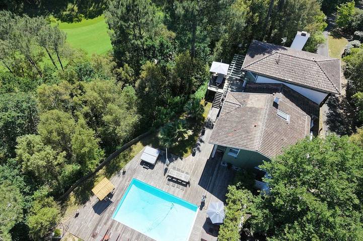 Villa pour 12 personnes, avec balcon et jardin à Seignosse