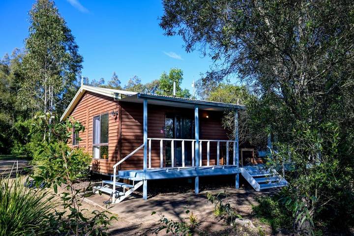 Albergue para 5 personas, con jardín además de piscina y vistas, Se admiten mascotas - 1