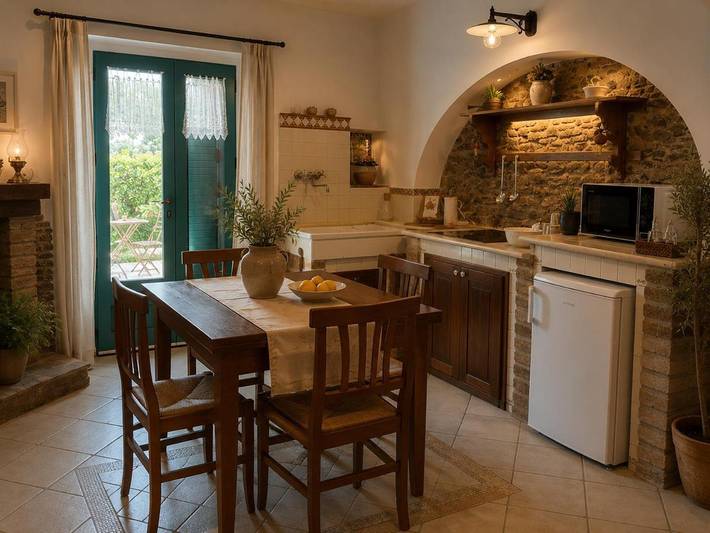 Chambre d’hôte pour 4 personnes, avec jardin et vue, animaux acceptés à Pisticci