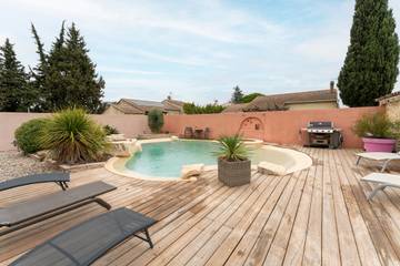 Ferienhaus für 8 Personen, mit Garten und Kinderpool, mit Haustier in Frankreich