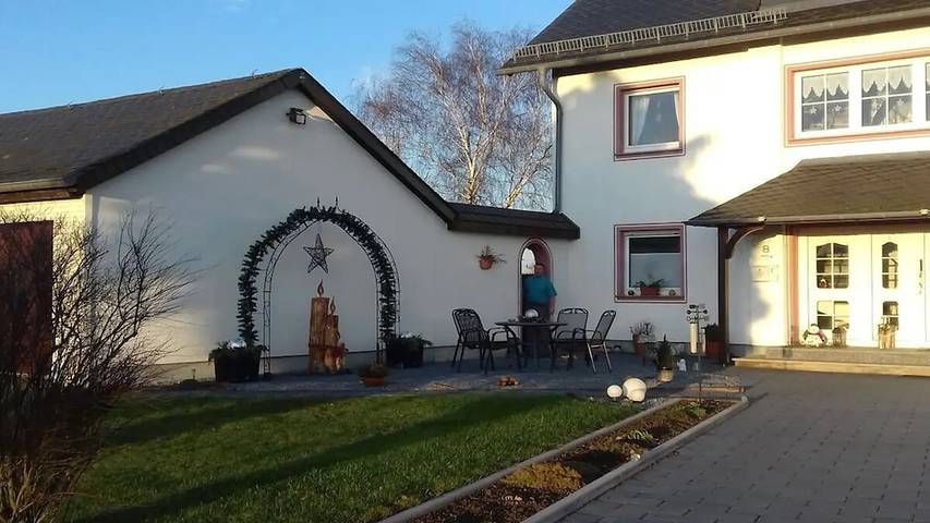 Ferienhaus für 3 Personen, mit Garten und Sauna in Geierlay Hängeseilbrücke - 4