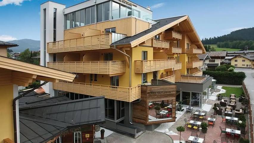 Hütte für 3 Personen, mit Garten und Balkon sowie Sauna in Abtenau - 3