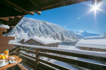 Ferienwohnung für 2 Personen, mit Balkon und Pool in Chamonix