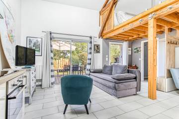Maison De Vacances pour 5 Personnes dans Baron (Gironde), Région de Libourne, Photo 4
