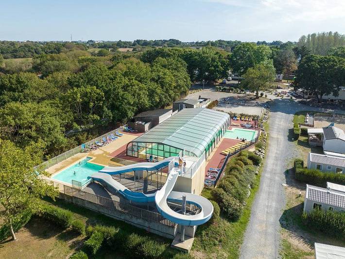 Camping pour 6 personnes, avec bassin pour enfant en Loire-Atlantique