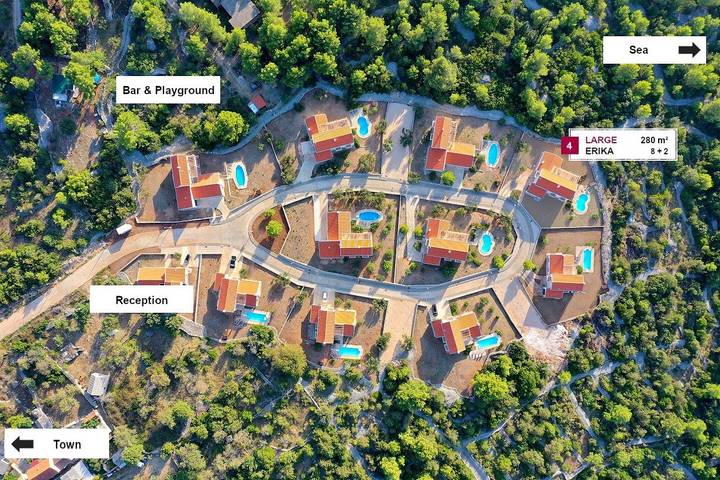 Villa pour 10 personnes, avec jardin et piscine à Stari Grad - 3