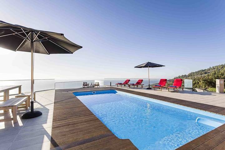 Villa für 12 Personen, mit Balkon und Whirlpool sowie Garten und Sauna in Tijarafe