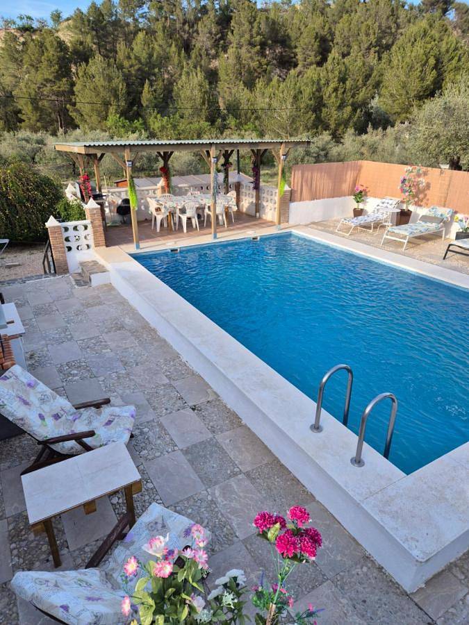 Appartement de vacances pour 3 personnes, avec vue ainsi que piscine et jardin, animaux acceptés - 1