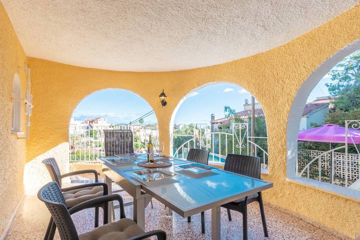 Ferienhaus für 10 Personen, mit Balkon und Garten in Calpe - 4