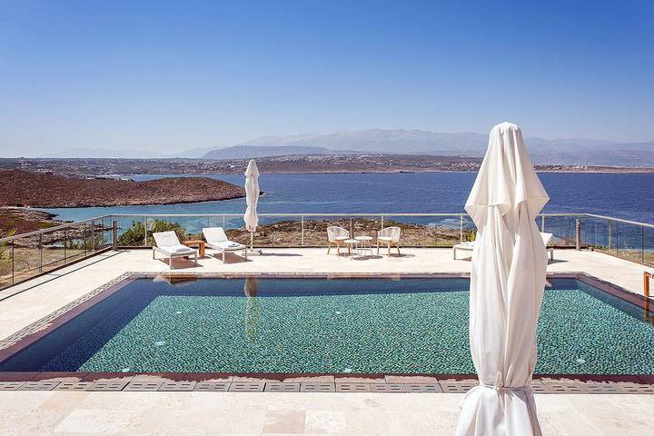 Villa voor 10 personen met zwembad in Akrotiri (Chania), Chania en omgeving