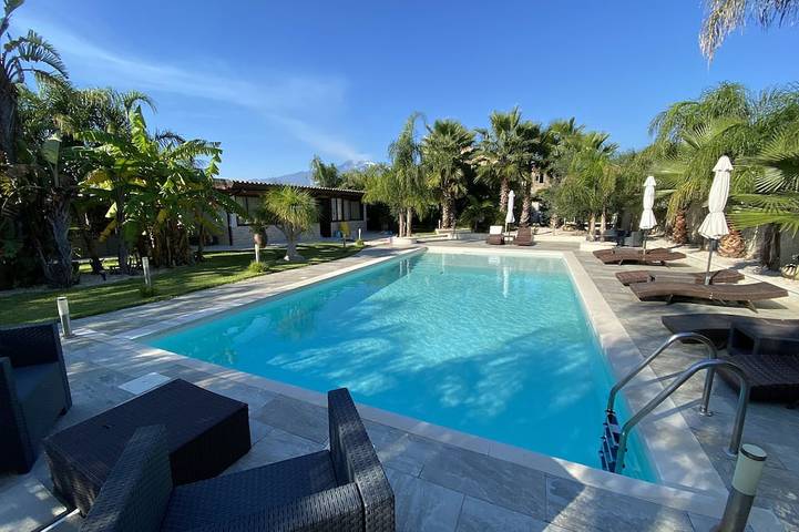Ferienhaus für 11 Personen, mit Pool