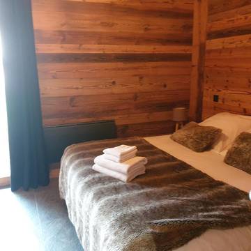 Chambre d’hôte pour 4 personnes, avec jardin et vue à Essert-Romand