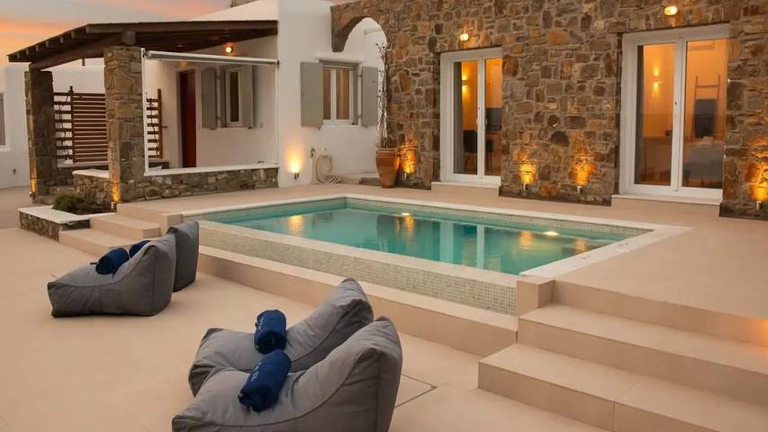 Location de vacances pour 5 personnes, avec piscine dans Kalafatis - 2