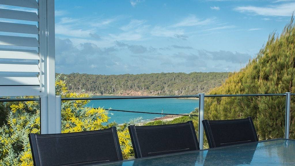 Meerblick am Pambula Beach in Pambula Beach, New South Wales