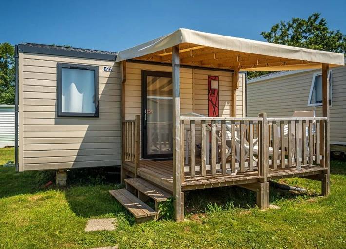 Mobil home pour 4 personnes, avec bassin pour enfant dans Plage De Treherve - 3