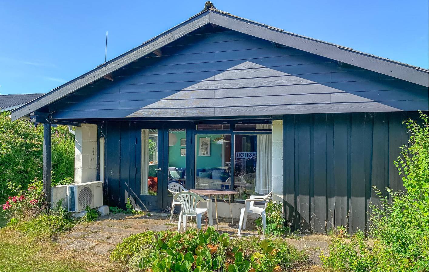 Ferienhaus für 5 Personen mit Terrasse in Høll, Børkop