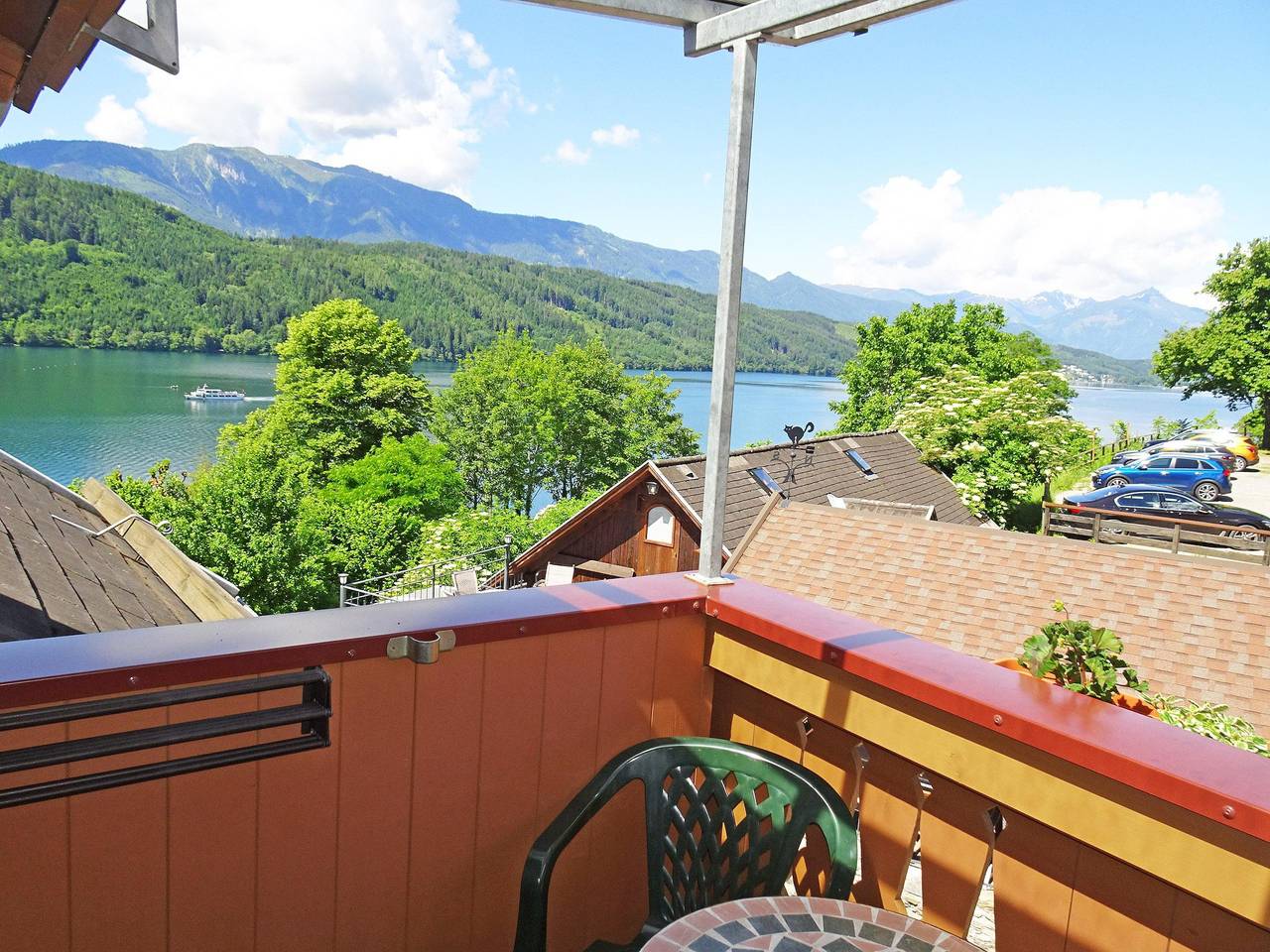 Ganze Ferienwohnung, Einzelzimmer Balkon/Terrasse (1-2 p.) in Millstatt, Oberkärnten