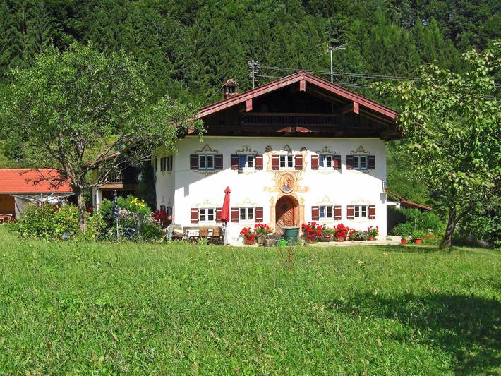 Ferienwohnung für 4 Personen, mit Terrasse und Garten in Aschau im Chiemgau