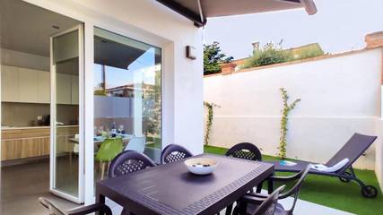 Gîte pour 4 personnes, avec jardin et vue, adapté aux familles à Castellón de la Plana