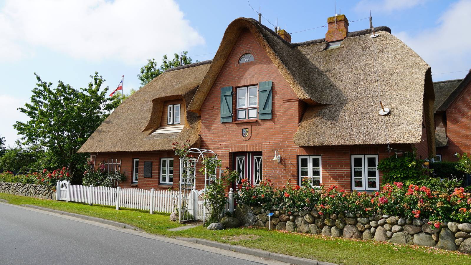 Ganze Ferienwohnung, Ferien unterm Reetdach Whg 03 in Oevenum, Föhr