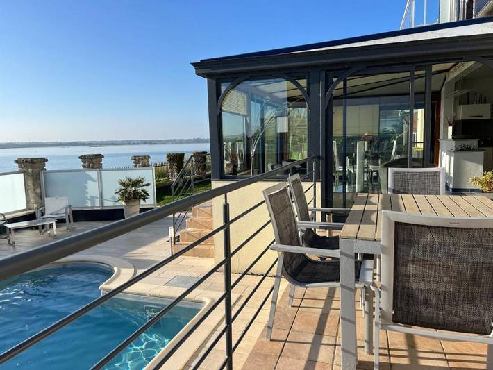 Maison de vacances pour 6 personnes, avec Balcon ainsi que Terrasse et Jardin