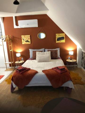 Maison d’hôte pour 2 personnes, avec jardin et vue, animaux acceptés dans Noues de Sienne