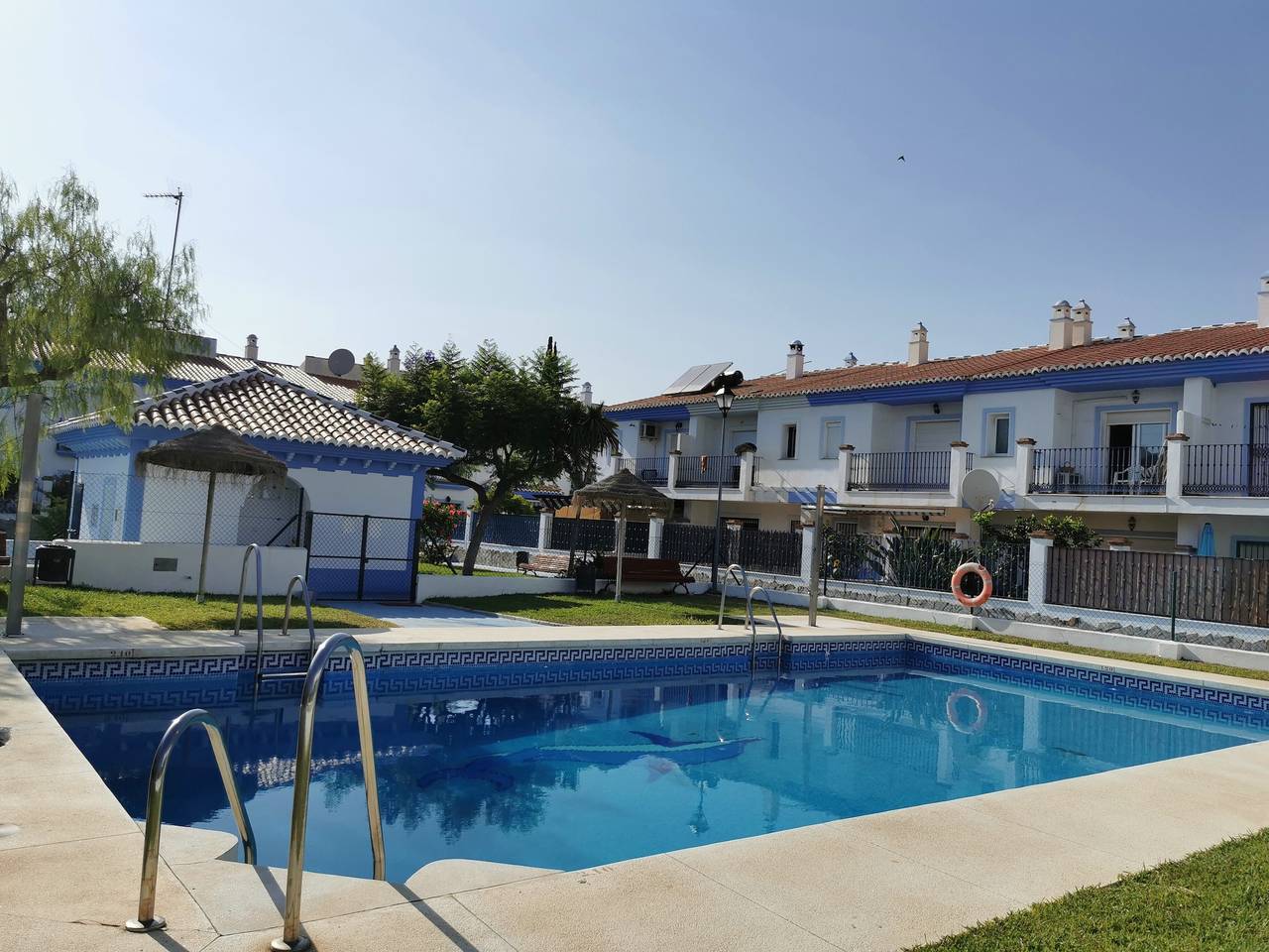 Casa de vacaciones 'Casa Majane' con vistas al mar, piscina compartida y aire acondicionado in Vélez-Málaga, Costa del Sol