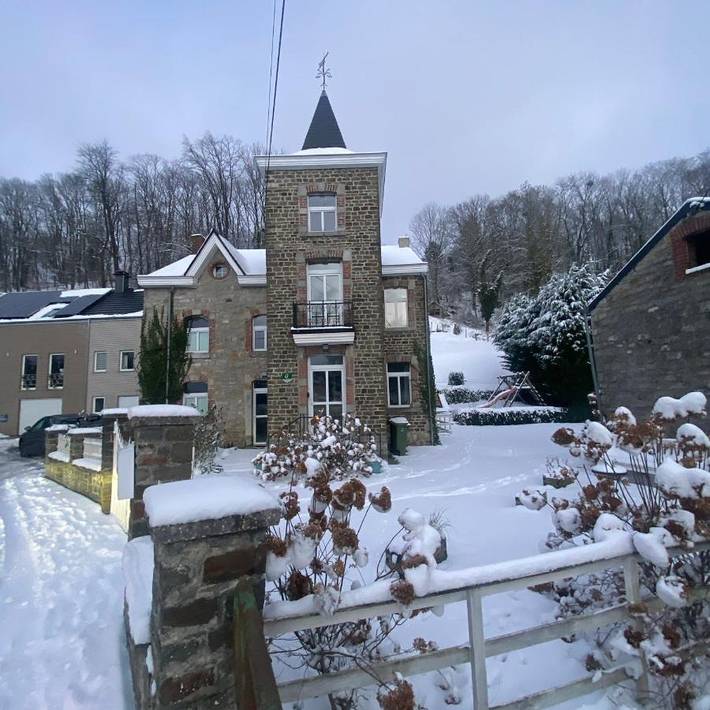 Maison de vacances pour 15 personnes, avec jardin ainsi que sauna et vue à Aywaille