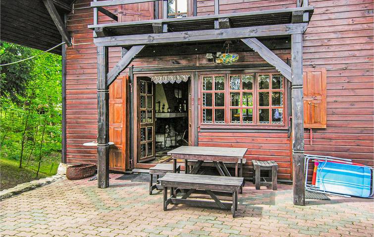 Ferienhaus für 6 Personen mit Terrasse in Grunwald, Seenplatte von Ilawa