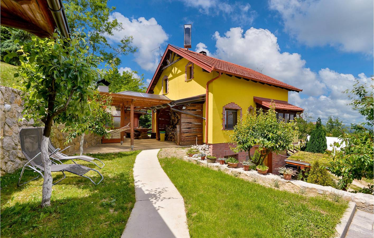 Modernes Apartment mit Pool, WLAN und Terrasse in der Nähe des Stadtzentrums von Ludbreg in Ludbreg, Varazdin