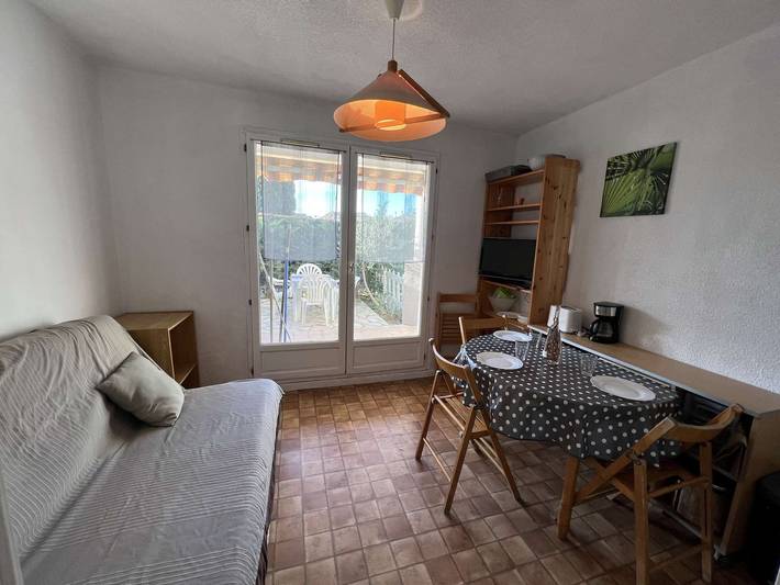 Studio für 4 Personen, mit Terrasse und Pool in Valras-Plage - 4