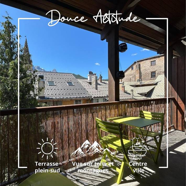 Appartement de vacances pour 5 personnes, avec vue et terrasse