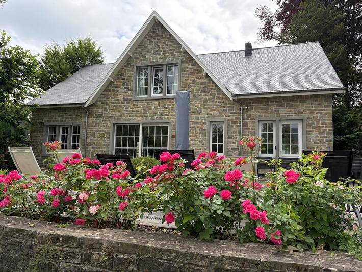 Maison de vacances pour 12 personnes, avec vue ainsi que jardin et sauna, animaux acceptés