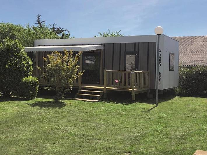 Camping Bleu Mer - Mobilheim 4 personen - Otello Duo Vip in Saint-Georges-de-Didonne, Côte de Beauté