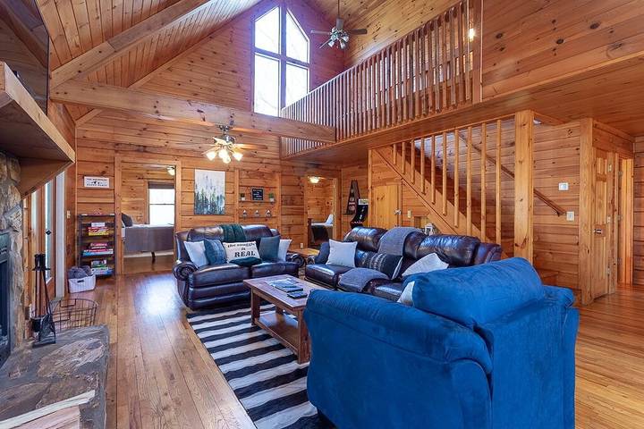 Blockhütte für 6 Personen, mit Whirlpool und Terrasse, mit Haustier - 1