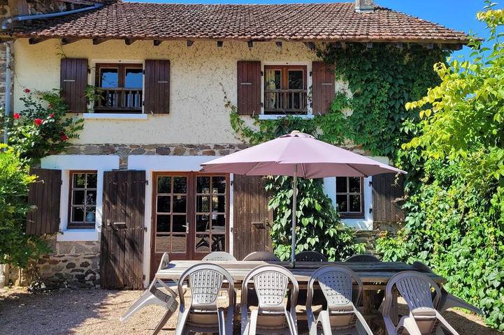 Maison de vacances pour 10 personnes, avec jardin, animaux acceptés
