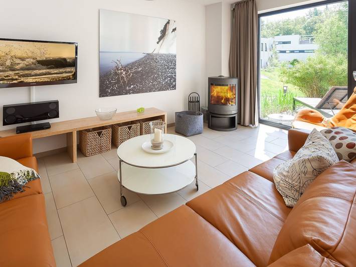 Ferienhaus für 4 Personen, mit Terrasse und Sauna sowie Garten, mit Haustier in Sellin