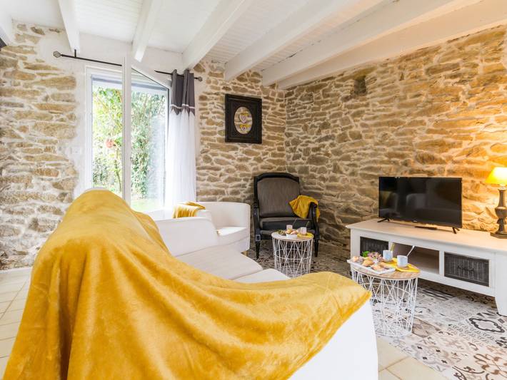 Gîte pour 5 personnes, avec Jardin dans Parc naturel régional de Brière
