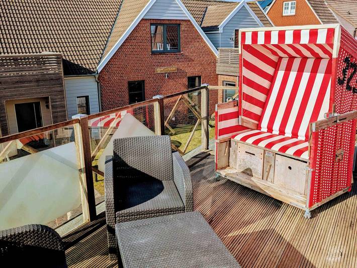 Ferienwohnung für 3 Personen, mit Sauna und Balkon auf Langeoog - 2