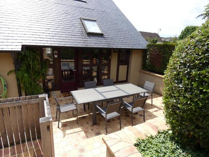 Maison de vacances pour 6 personnes, avec vue et jardin