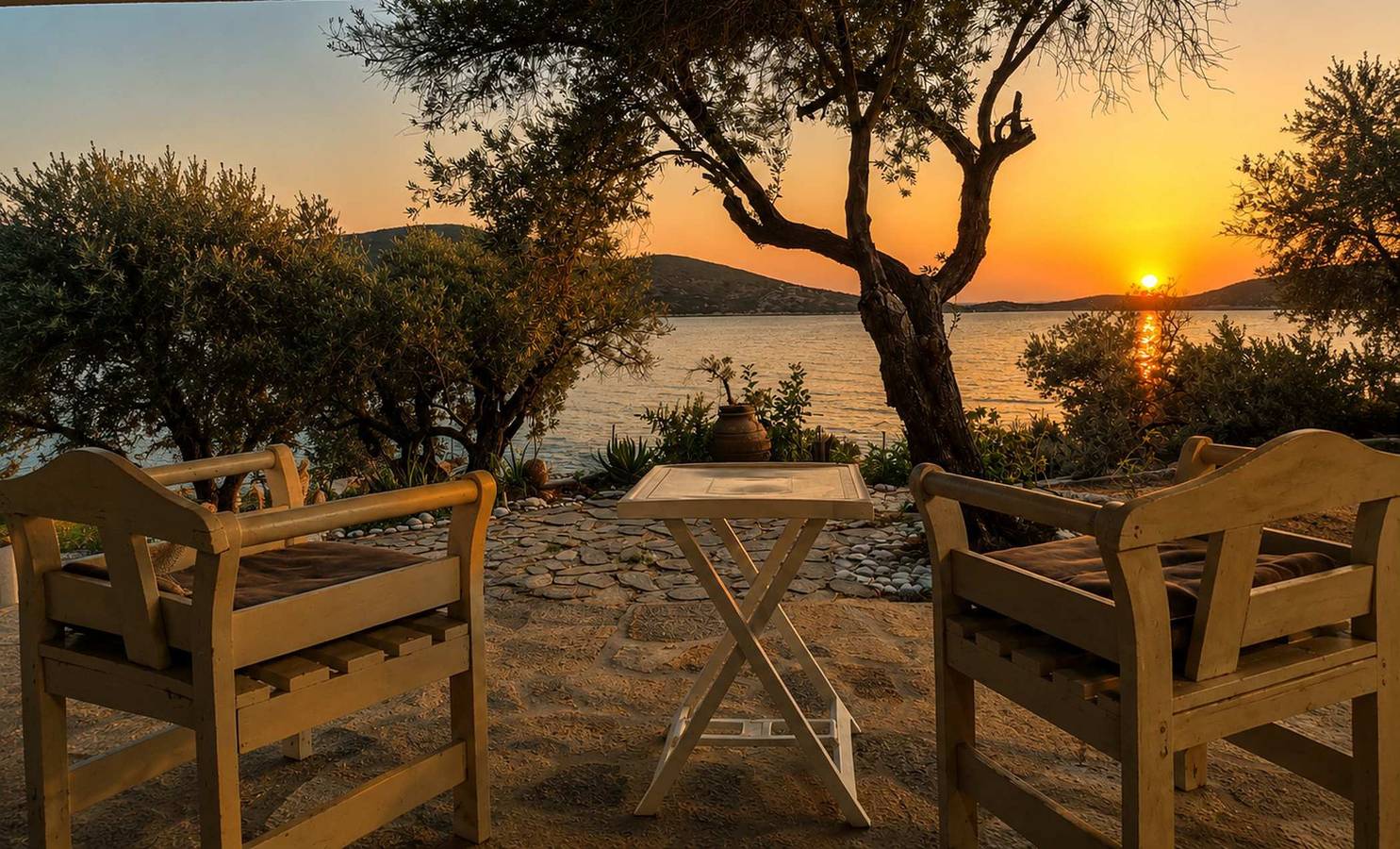 Ferienhaus für 6 Personen mit Garten in Samos